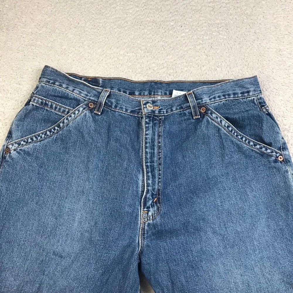Levis Carpenter Jeans Mens 38 (36x32) Blue Baggy Vintage 90s Y2K Utility Skater
